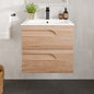 Eviva Joy Bath Vanity with Porcelain Top and Integrated Sink (24"-40")