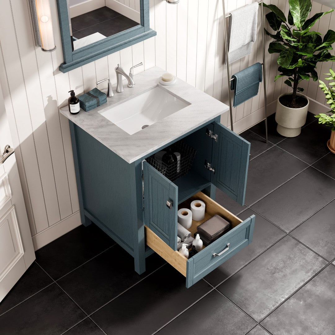Eviva Britney Transitional Bathroom Vanity (24"-30")