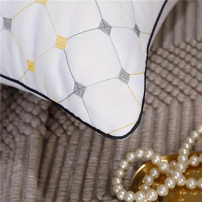 Orthopedic Hotel-Style Pillow for Neck Support and Cervical Spine Relief