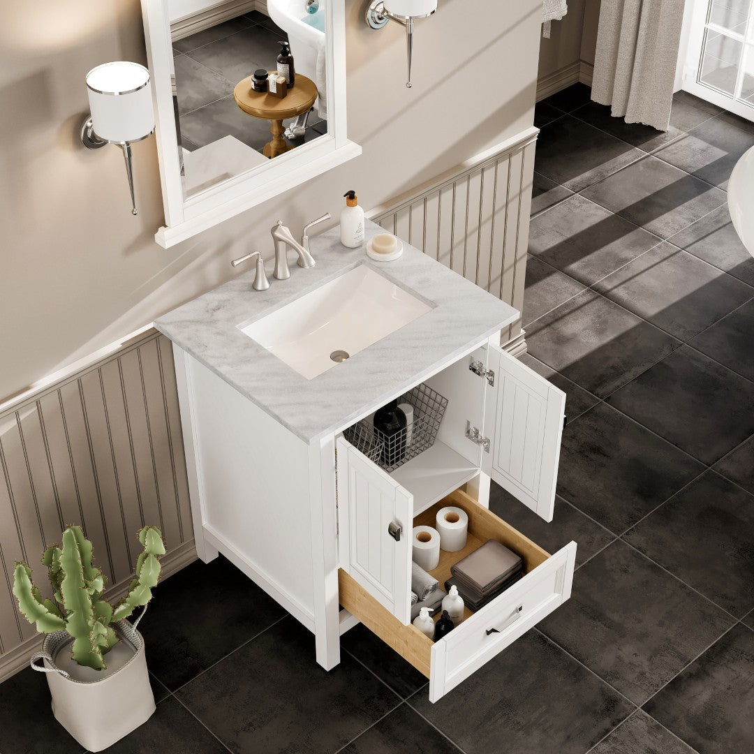 Eviva Britney Transitional Bathroom Vanity (24"-30")