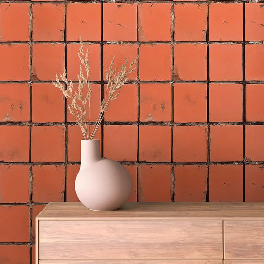 Tuscan Terracotta Tile Grid