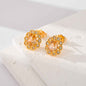 Fashion Multi-Color Zircon Earrings for Women - Stylish Accessories