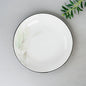 Chic Floral Ceramic Plate  Durable Elegant AllSeason Dinnerware