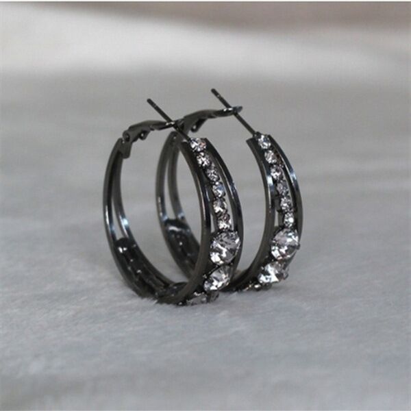 European American Mosaic Earrings - Stylish Air Drill Women's Earrings