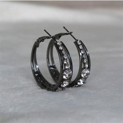 European American Mosaic Earrings - Stylish Air Drill Women's Earrings