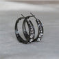 European American Mosaic Earrings - Stylish Air Drill Women's Earrings
