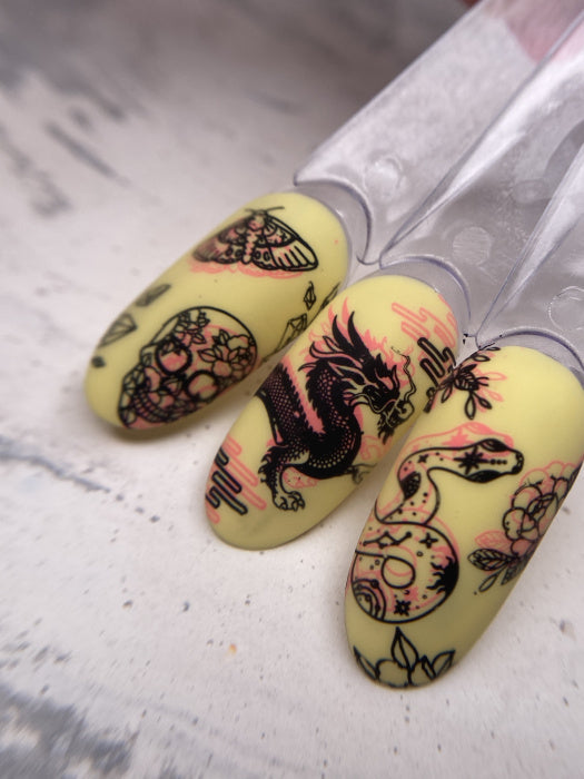 DARK 09 STAMPING PLATE  DARK09