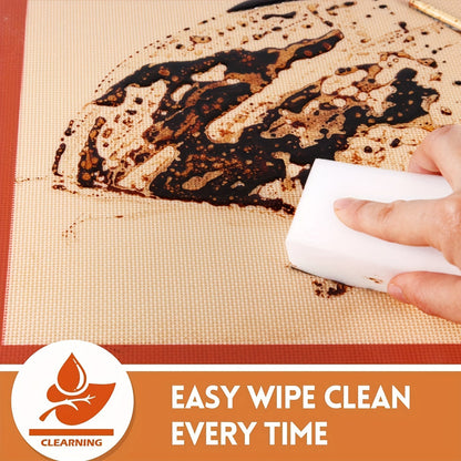 Reusable Nonstick Silicone Baking Mat  Easy Oven Use