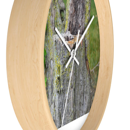 Tree Stump Wall clock