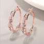 European American Mosaic Earrings - Stylish Air Drill Women's Earrings