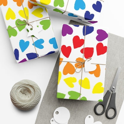 Pride Rainbow Wrapping Paper | Pride