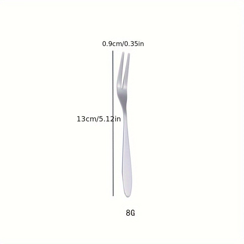 10Piece Stainless Steel Fork Set for Versatile Dining