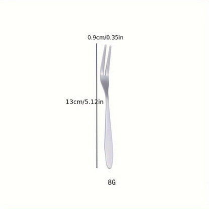 10Piece Stainless Steel Fork Set for Versatile Dining