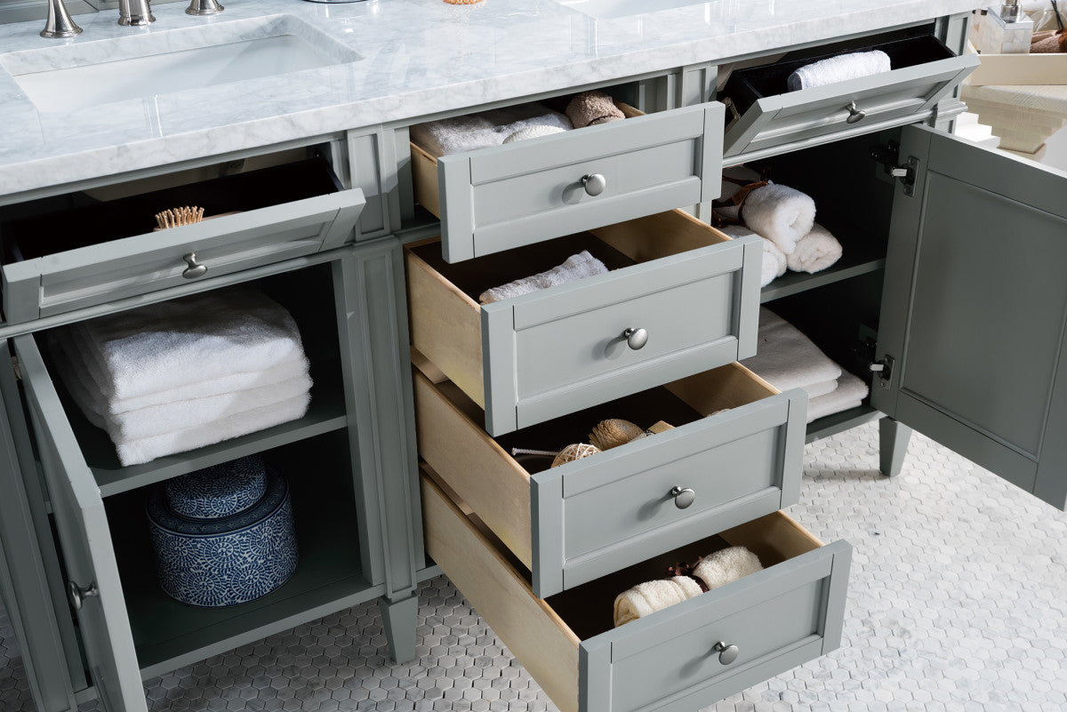 Brittany 60" Double Vanity Cabinet