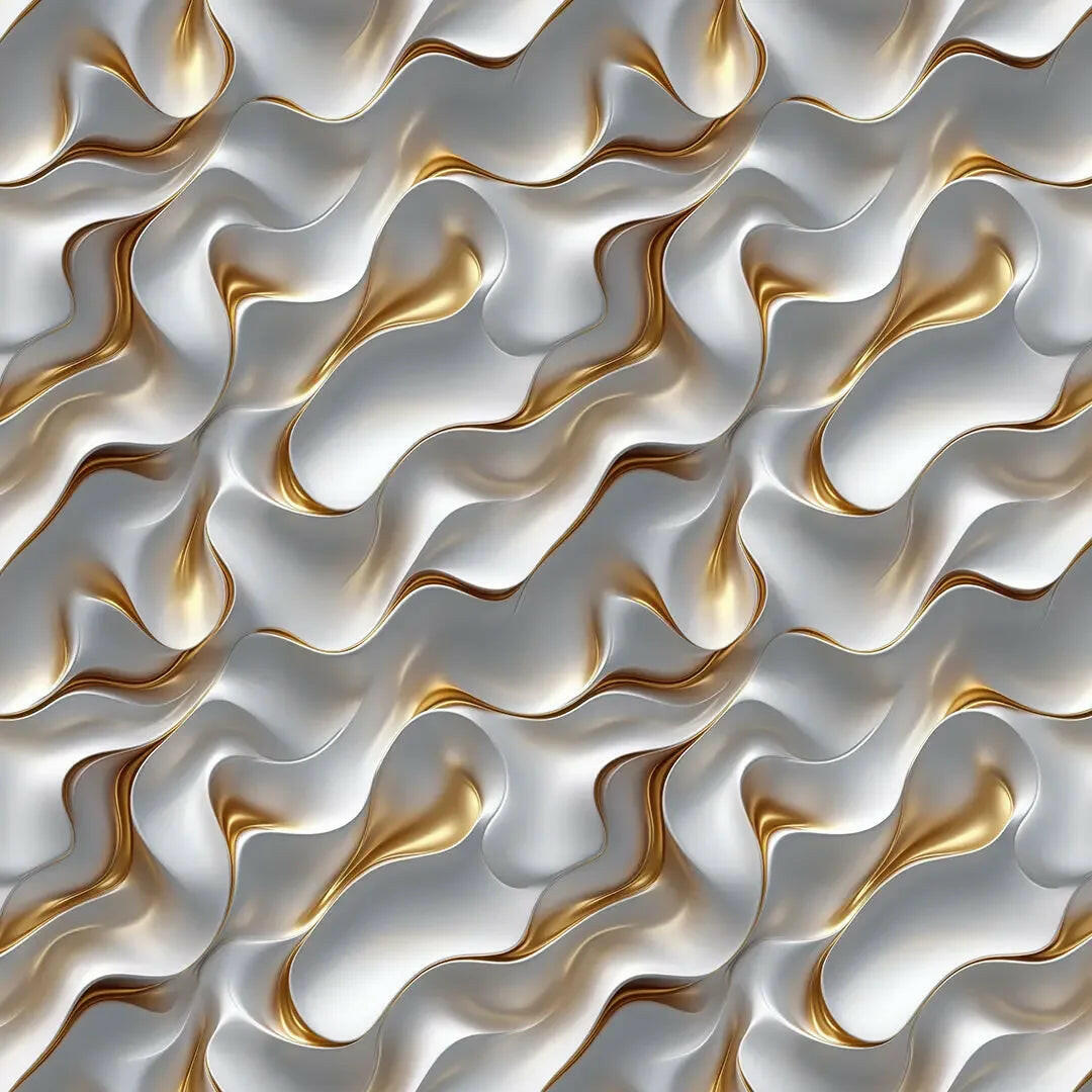 Liquid Gold and Pearl Cascade