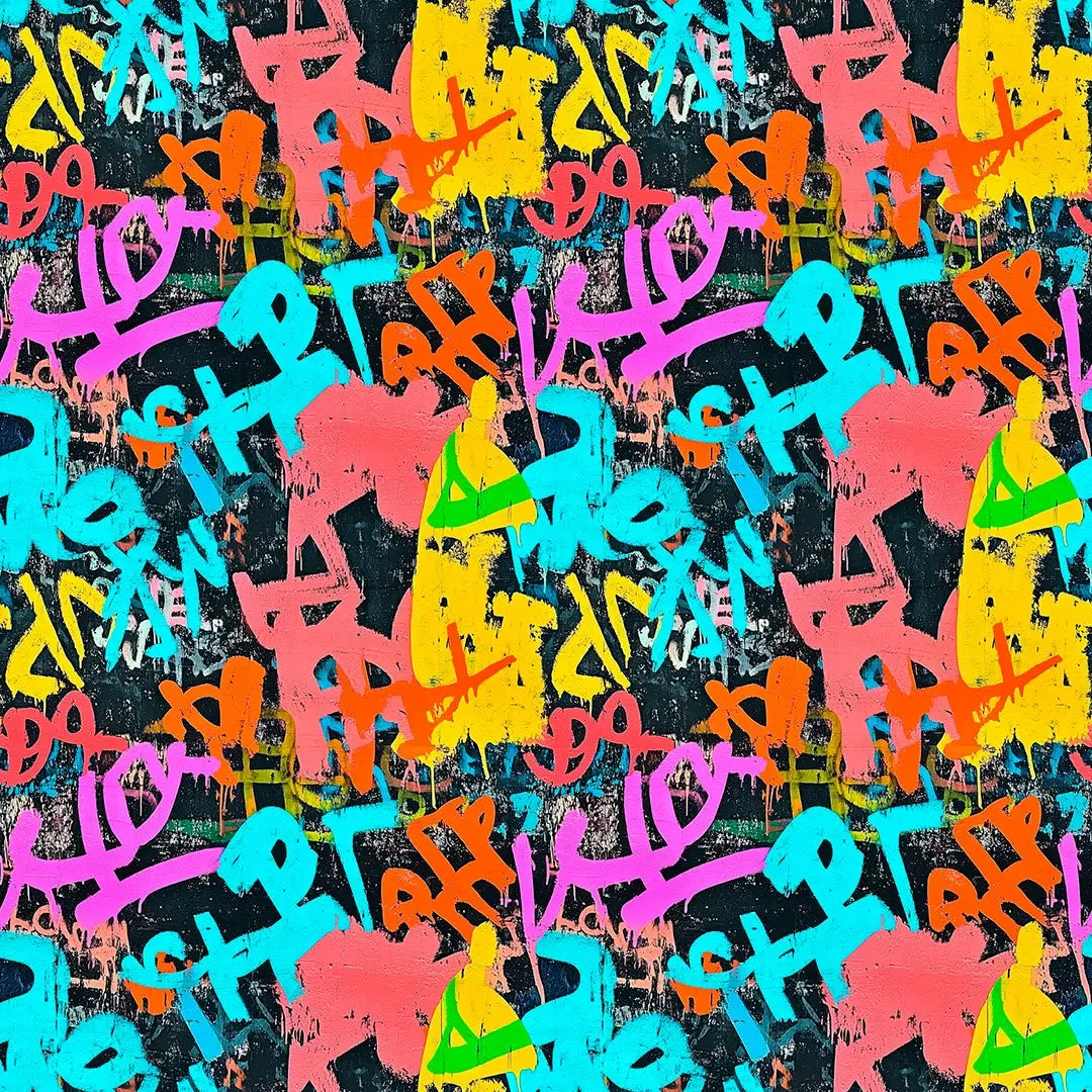 Downtown Pulse Abstract Graffiti