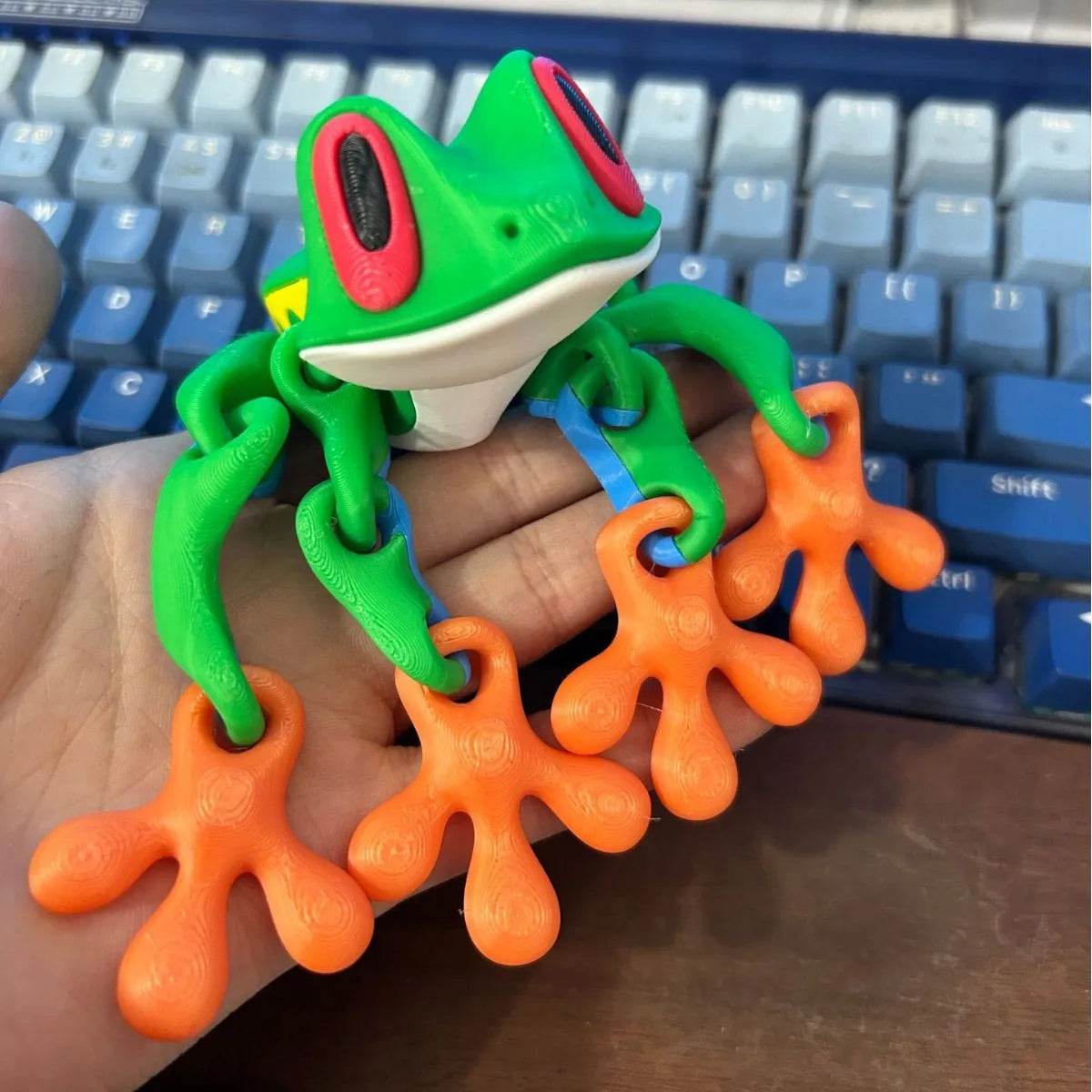 Magnetic Tree Frog Toy – 3D Printed Home Decor