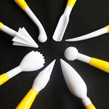 8 Pcs Kit Fondant Cake Decorating Flower