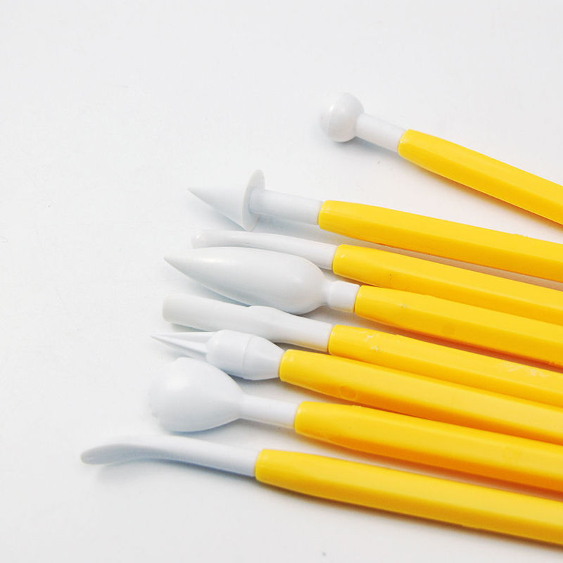 8 Pcs Kit Fondant Cake Decorating Flower