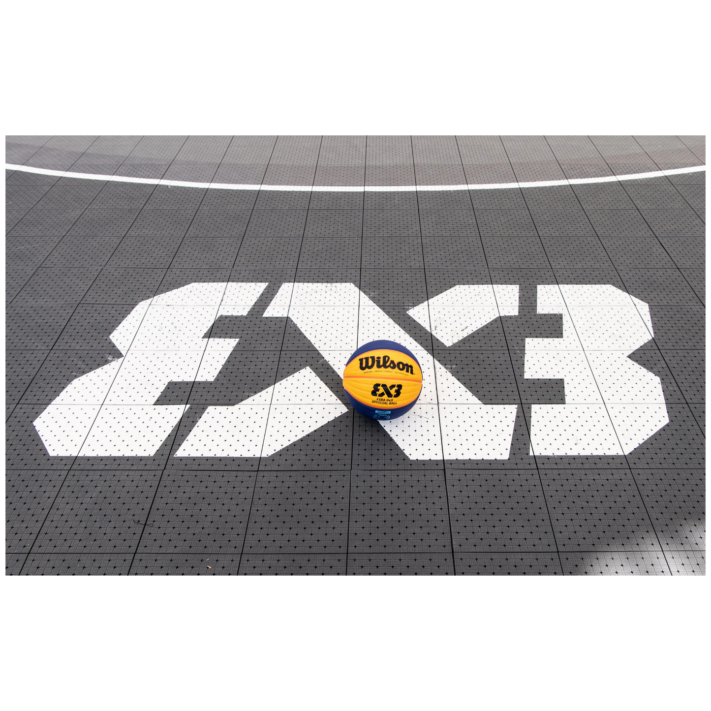 USA Enlio Official 3X3 Basketball Court – FIBA Certified – 20' x 20' Pro Kit