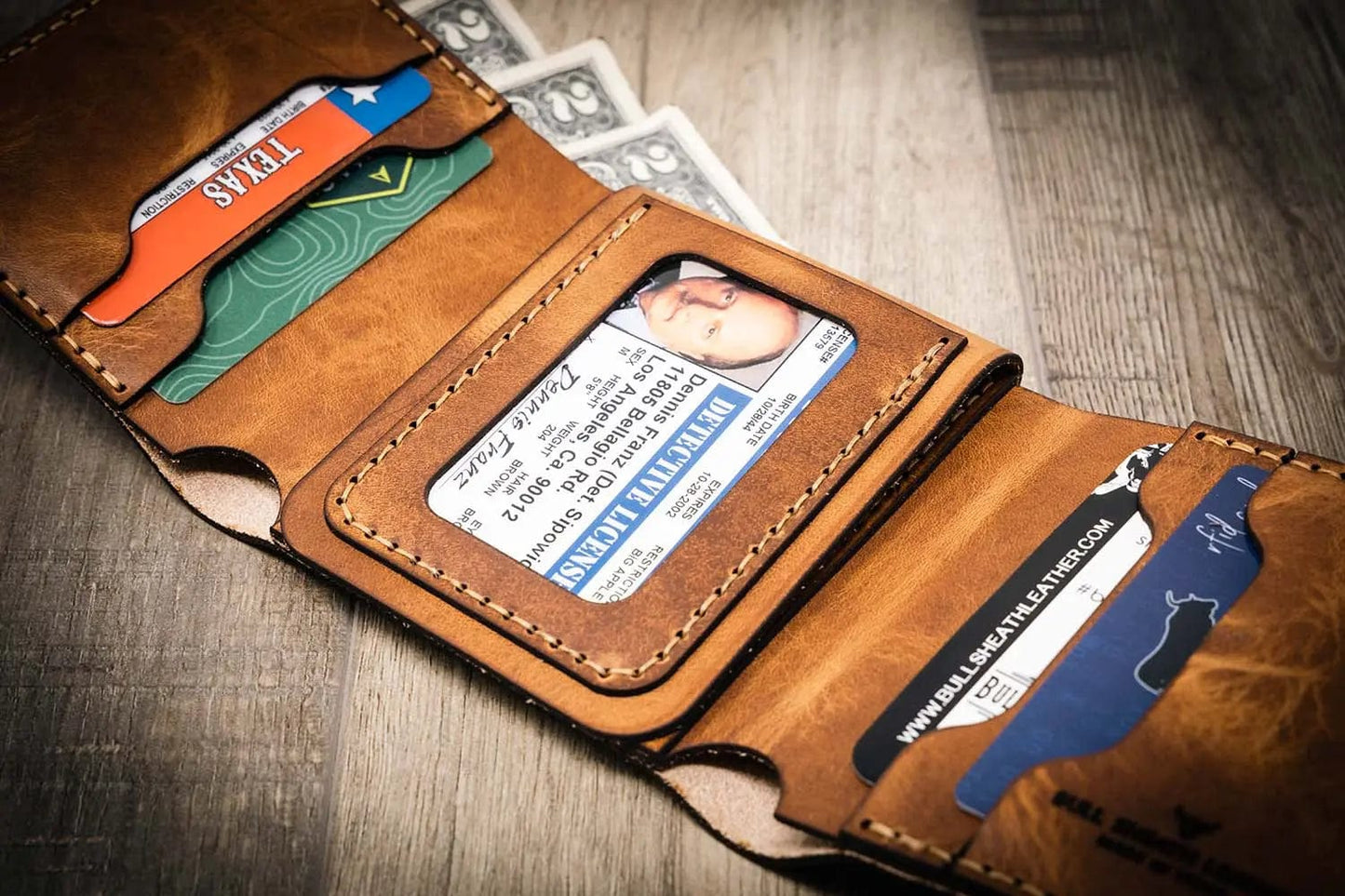 Badge Trifold Wallet