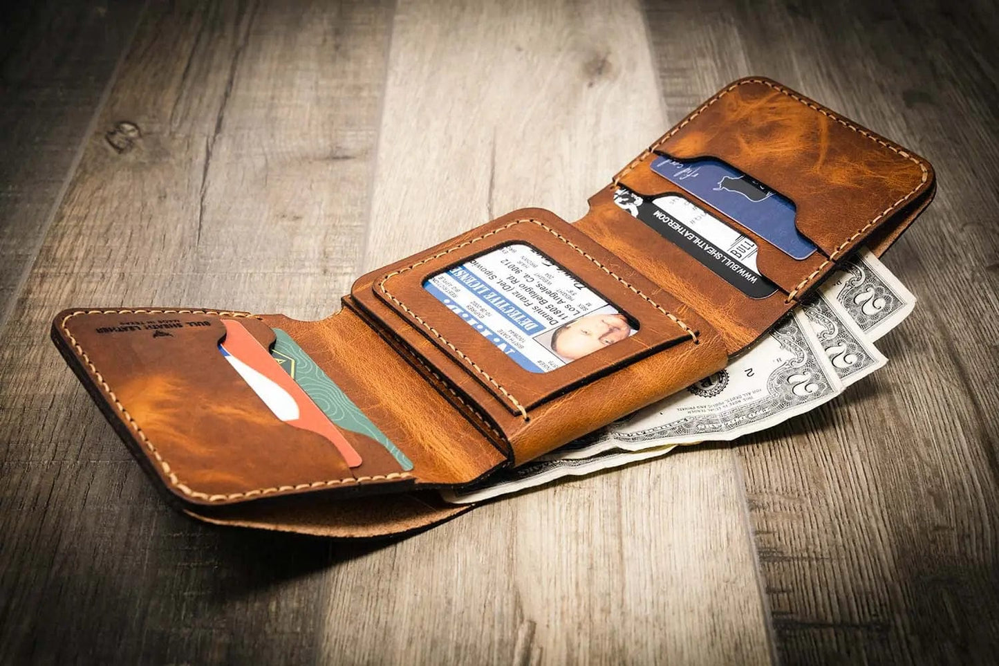 Badge Trifold Wallet