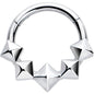 16G 5/16 3D Punk Style Hinged Segment Ring