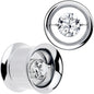 Gem Floating Screw Fit Tunnel Plug Set Available Sizes 8mm to 16mm