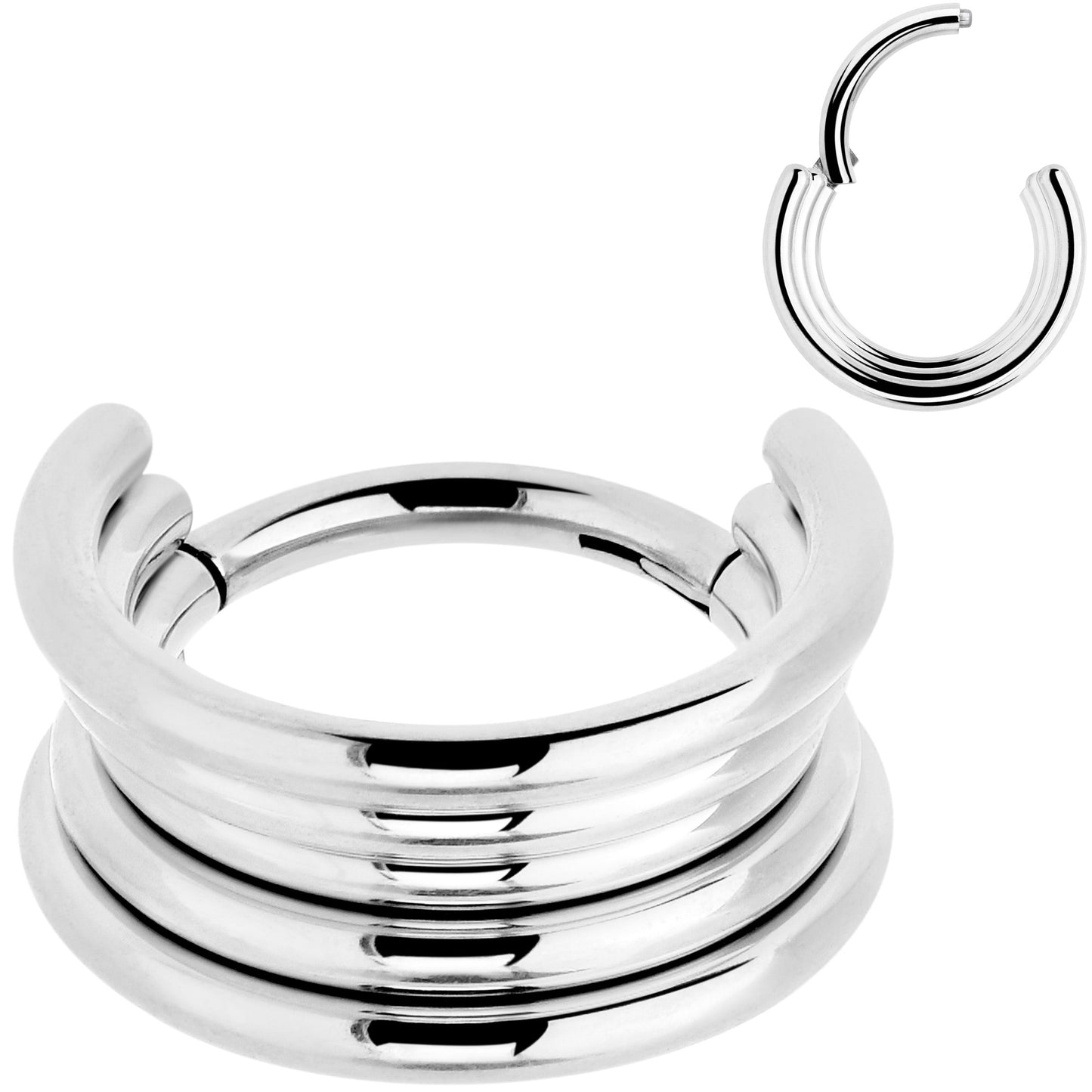 Implant Grade Titanium Hinged Segment  -5 Stacked 16G 5/16