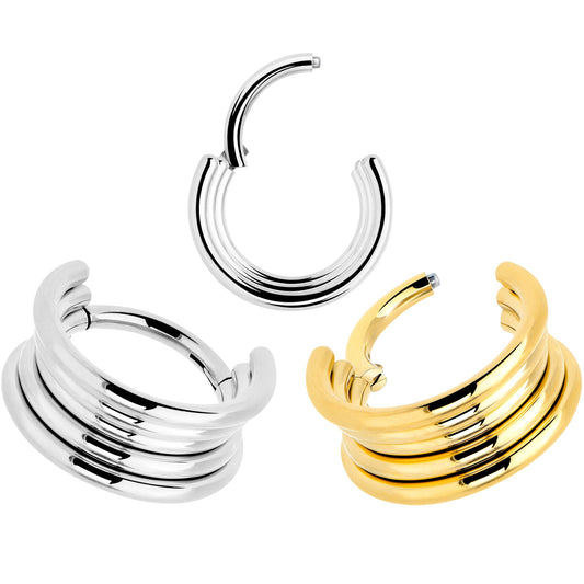 Implant Grade Titanium Hinged Segment  -5 Stacked 16G 5/16