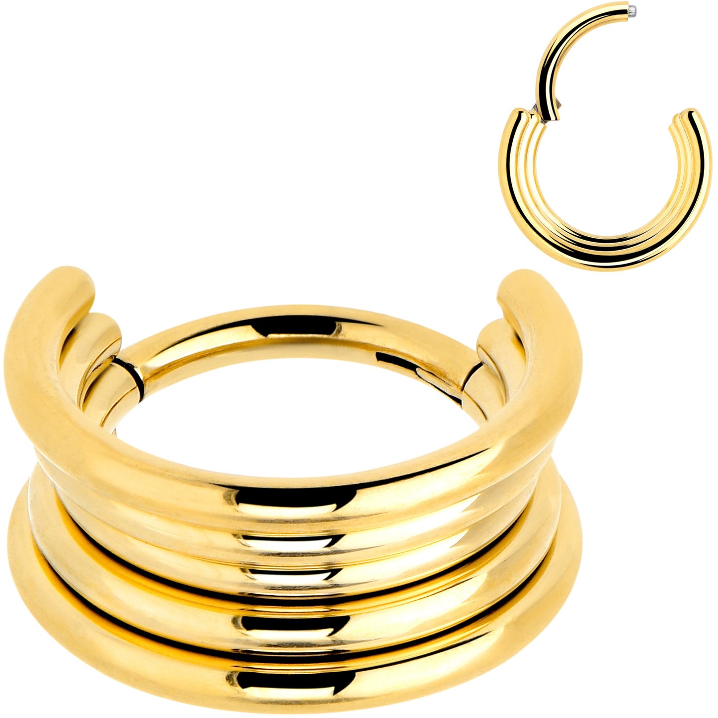 Implant Grade Titanium Hinged Segment  -5 Stacked 16G 5/16