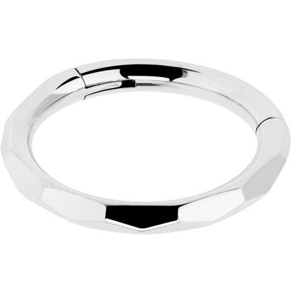 Implant Grade Titanium Hinged Segment Ring - 16G 5/16