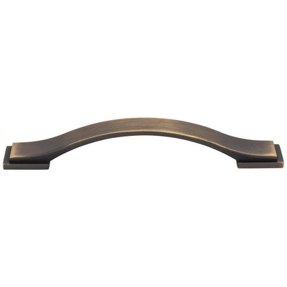 96 mm Center-to-Center Satin Nickel Strap Mirada Cabinet Pull