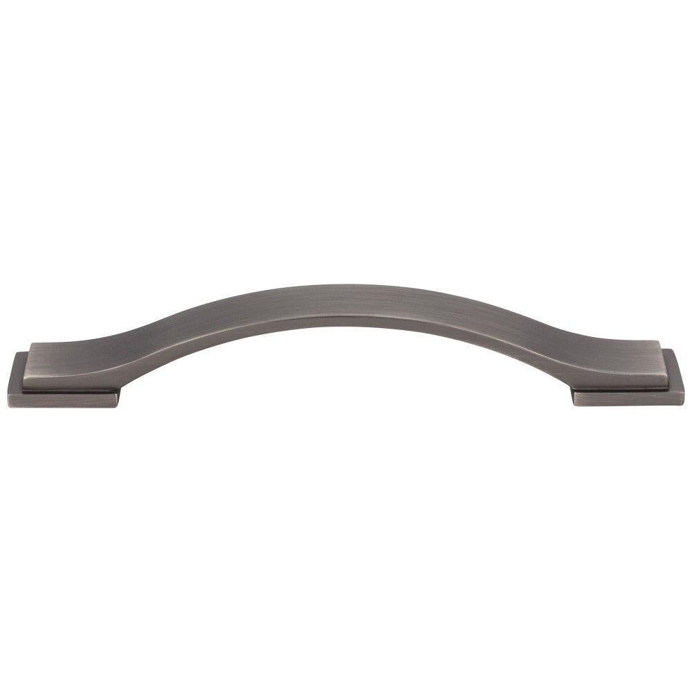 96 mm Center-to-Center Satin Nickel Strap Mirada Cabinet Pull