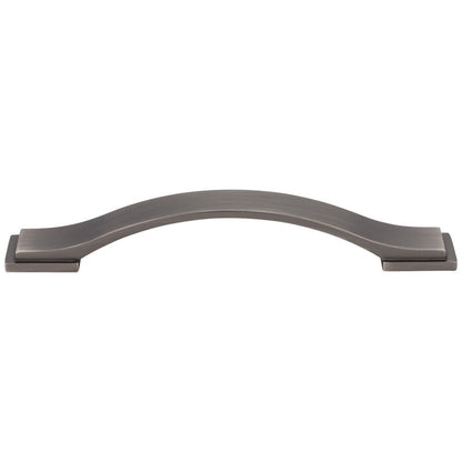 96 mm Center-to-Center Satin Nickel Strap Mirada Cabinet Pull