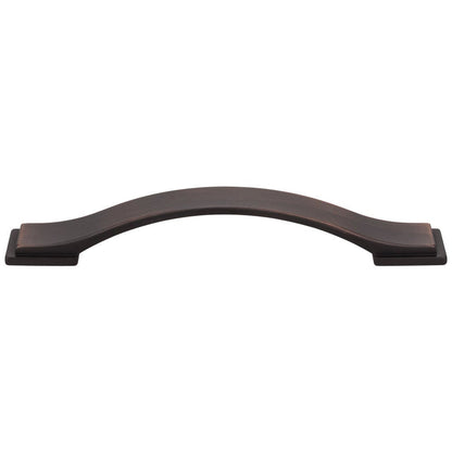 96 mm Center-to-Center Satin Nickel Strap Mirada Cabinet Pull