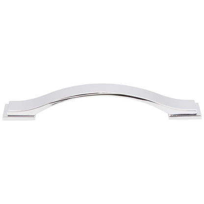 96 mm Center-to-Center Satin Nickel Strap Mirada Cabinet Pull