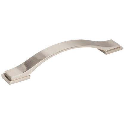 96 mm Center-to-Center Satin Nickel Strap Mirada Cabinet Pull