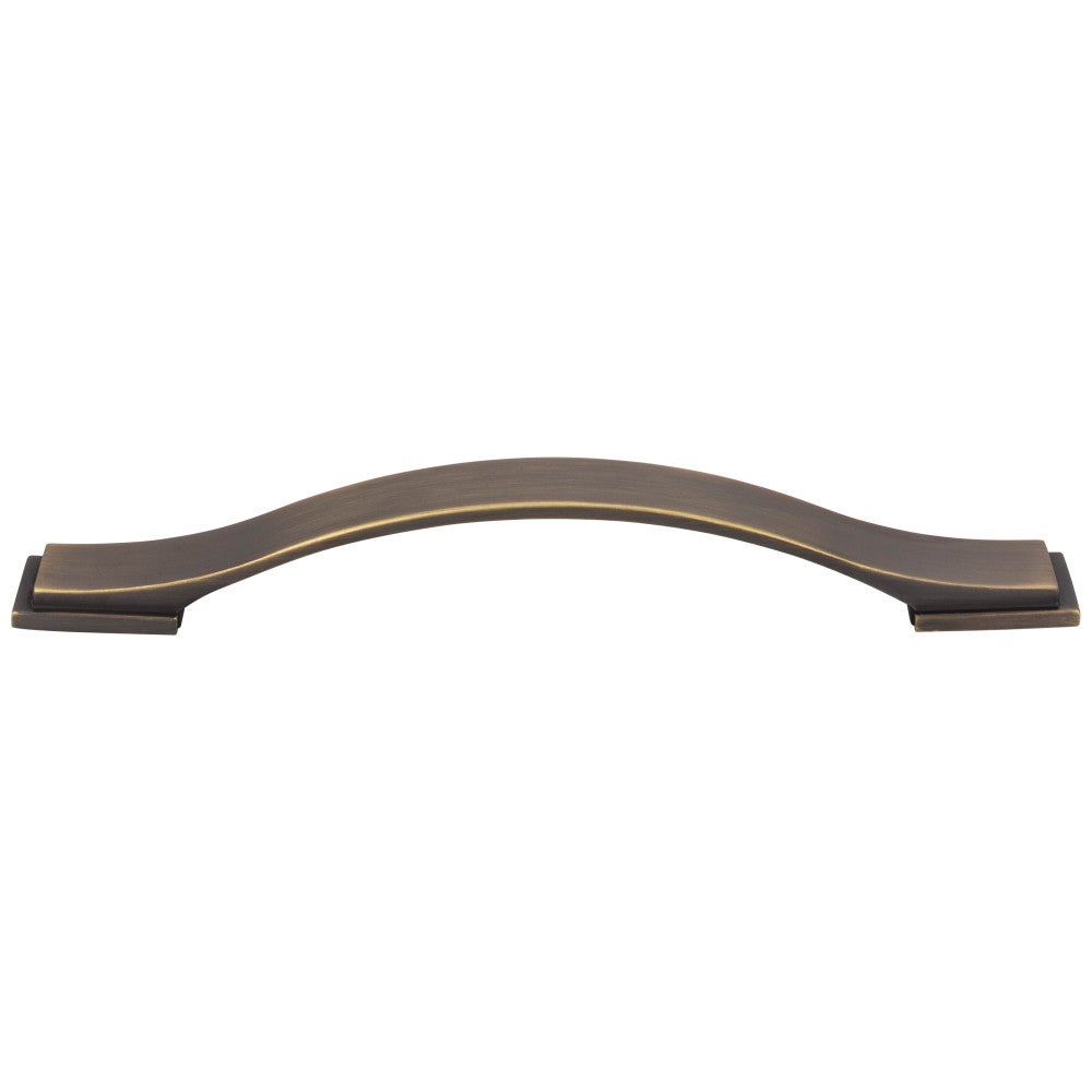 96 mm Center-to-Center Satin Nickel Strap Mirada Cabinet Pull