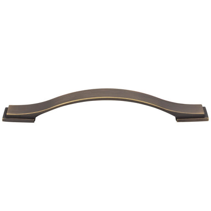 96 mm Center-to-Center Satin Nickel Strap Mirada Cabinet Pull
