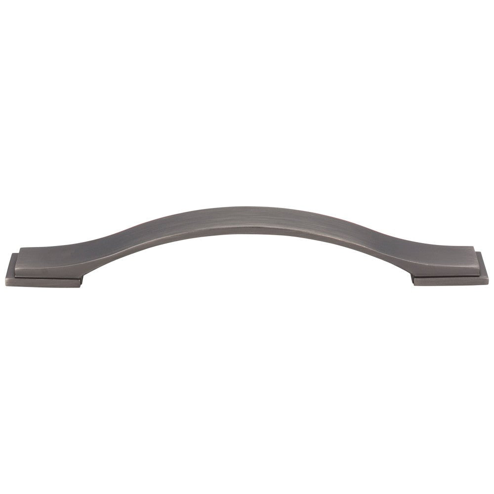 96 mm Center-to-Center Satin Nickel Strap Mirada Cabinet Pull