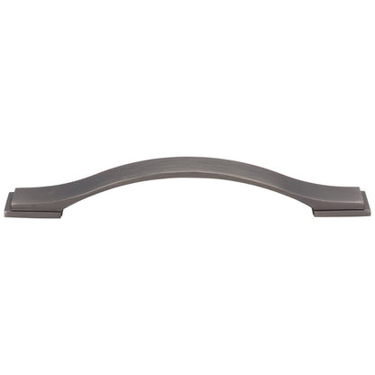 96 mm Center-to-Center Satin Nickel Strap Mirada Cabinet Pull