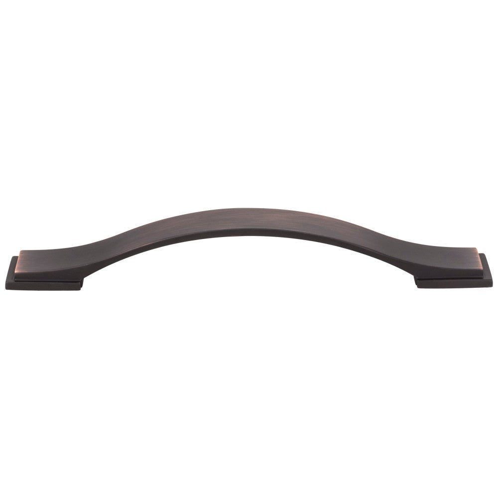 96 mm Center-to-Center Satin Nickel Strap Mirada Cabinet Pull