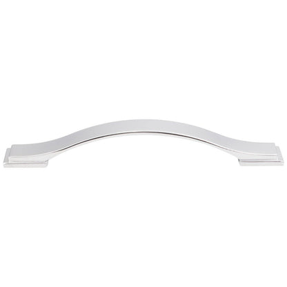 96 mm Center-to-Center Satin Nickel Strap Mirada Cabinet Pull
