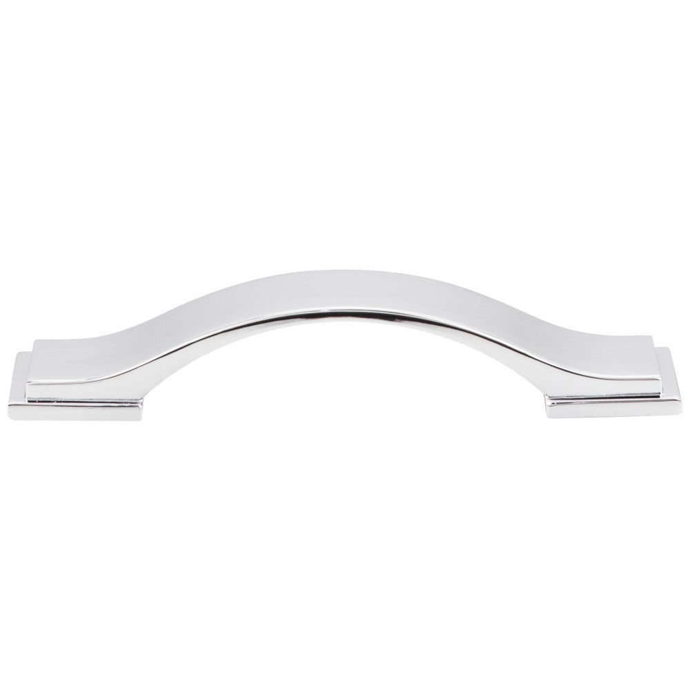 96 mm Center-to-Center Satin Nickel Strap Mirada Cabinet Pull