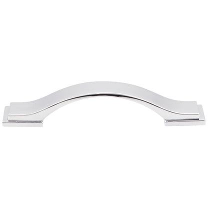 96 mm Center-to-Center Satin Nickel Strap Mirada Cabinet Pull