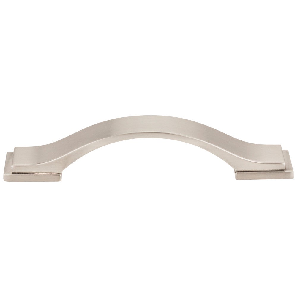 96 mm Center-to-Center Satin Nickel Strap Mirada Cabinet Pull