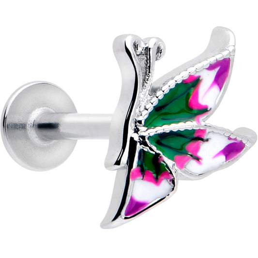 16G 5/16 Profile Butterfly Labret Monroe Tragus