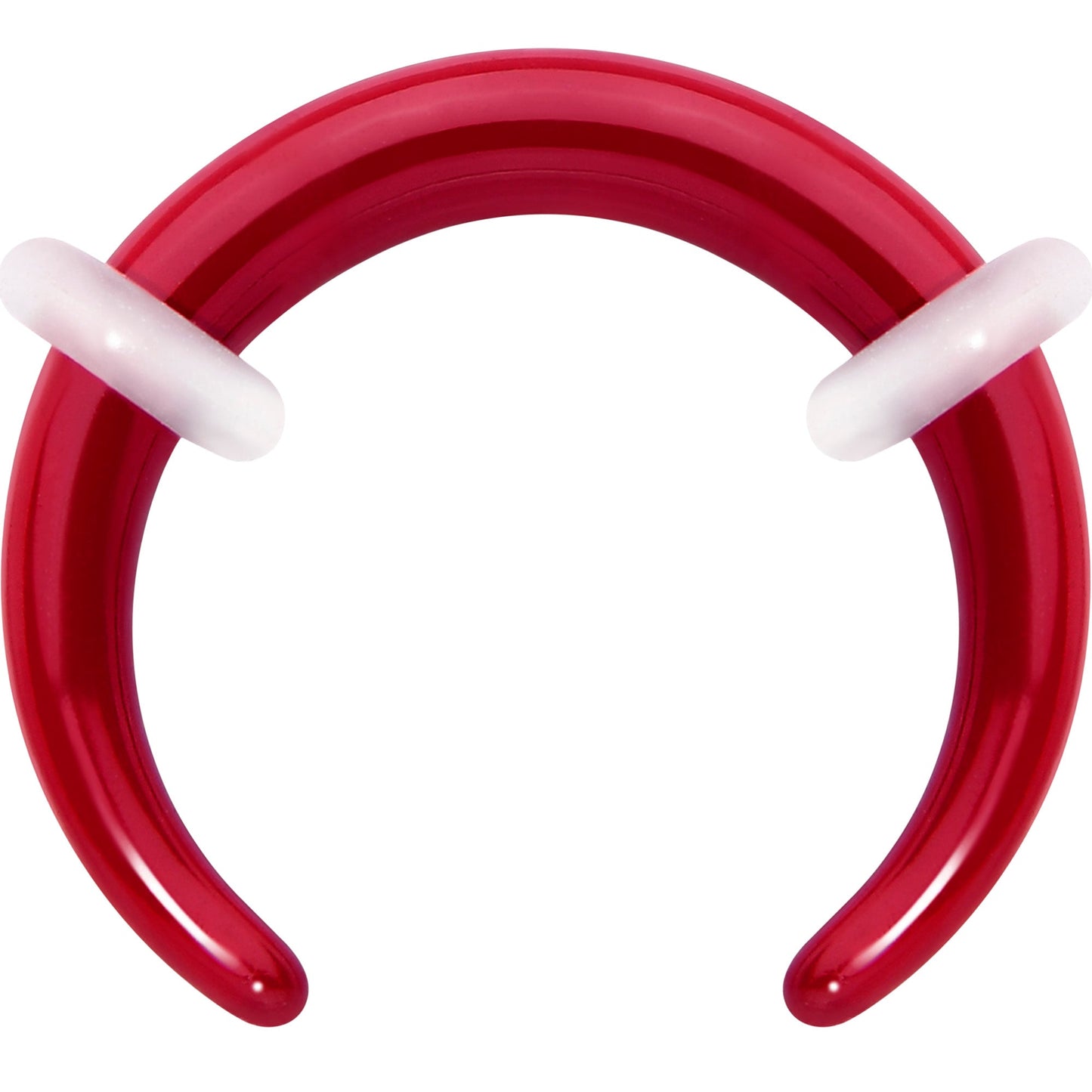 Stainless Steel Crescent Pincher Septum Ring - 14G and 16G