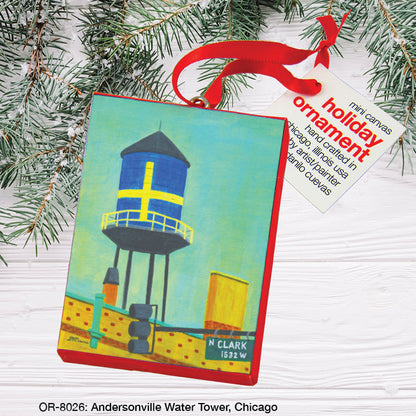Andersonville Water Tower, Chicago, Ornament (OR-8026A)